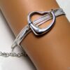 N3946f_bracelet_wrap_coeur_plaque_argent_maille_serpent