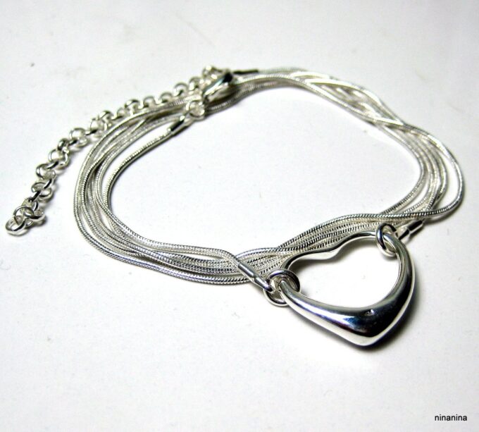 N3946h_bracelet_wrap_coeur_plaque_argent_maille_serpent