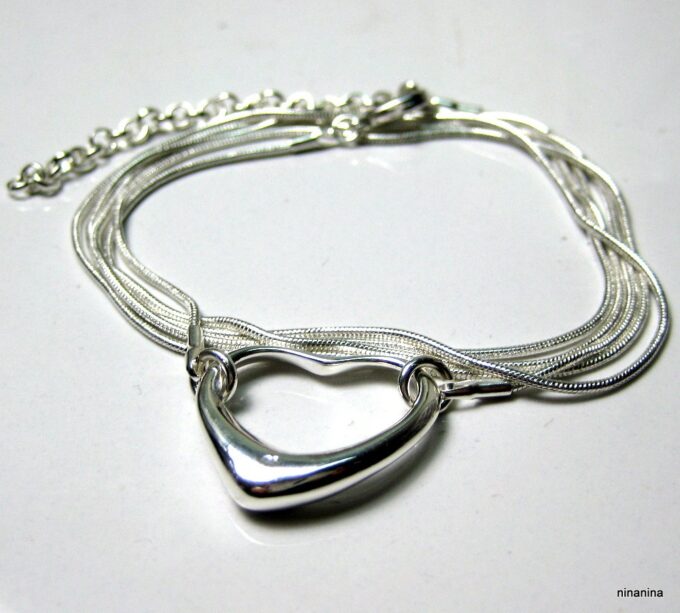 N3946k_bracelet_wrap_coeur_plaque_argent_maille_serpent