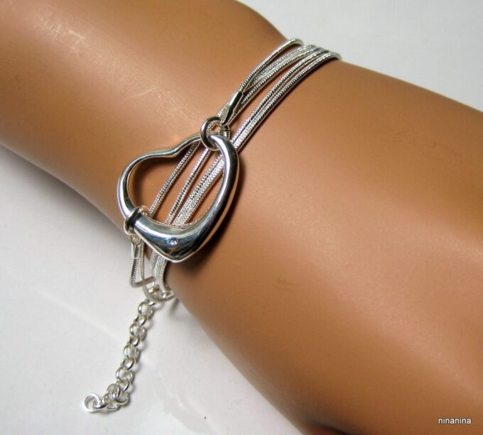 N3946l_bracelet_wrap_coeur_plaque_argent_maille_serpent