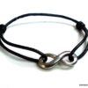 N3956bis_Bracelet_cordon_cuir_infini_acier_inoxydable