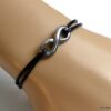 N3956bisg_Bracelet_cordon_cuir_infini_acier_inoxydable