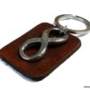 N3959_Porte_cle_homme_cuir_personnalise_infini_acier_inoxydable2