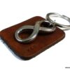 N3959a_Porte_cle_homme_cuir_personnalise_infini_acier_inoxydable2