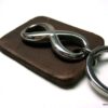 N3959e_porte-cle_cuir_infini_acier_inoxydable_personnalise