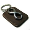N3959g_porte-cle_cuir_infini_acier_inoxydable_personnalise