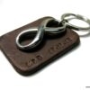 N3959k_porte-cle_cuir_infini_acier_inoxydable_personnalise