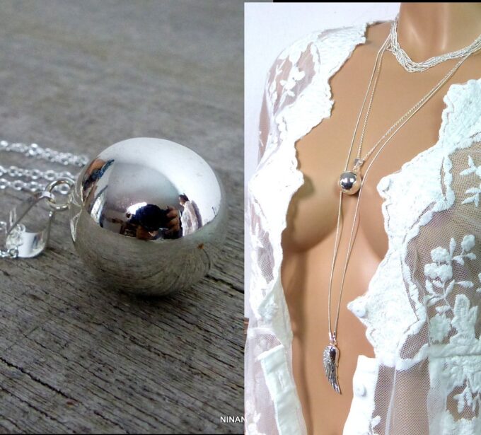 N3960terh_Collier_boule_plaque_argent