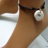 N3963e_bracelet_de_cheville_cordon_coquillage_escargot_et_coton_cire