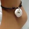 N3963i_bracelet_de_cheville_cordon_coquillage_escargot_et_coton_cire