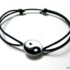 N3977c_bracelet_cordon_cuir_yin_yang_metal_argente_emaille