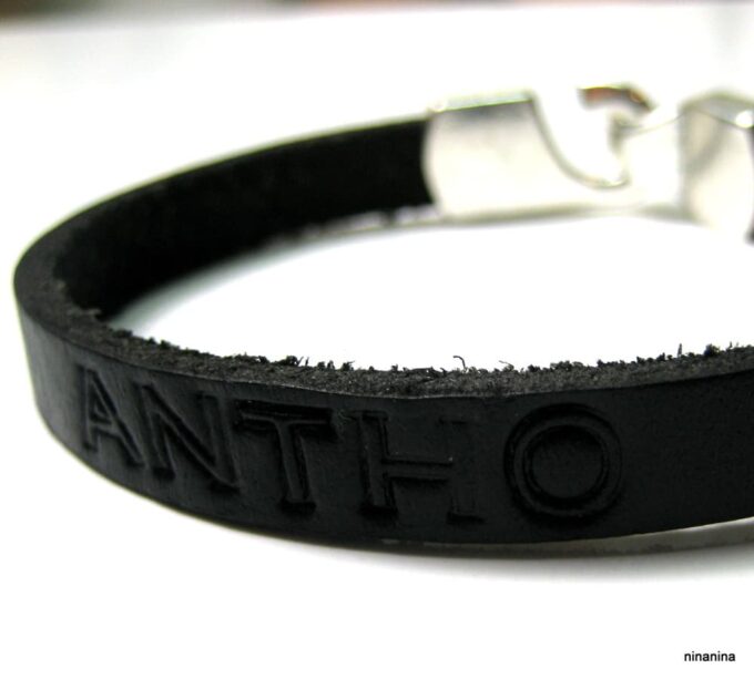 N3986l_bracelet_homme_cuir_fermoir_crochet_grave_prenom