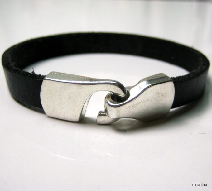 N3986m_bracelet_homme_cuir_fermoir_crochet_grave_prenom