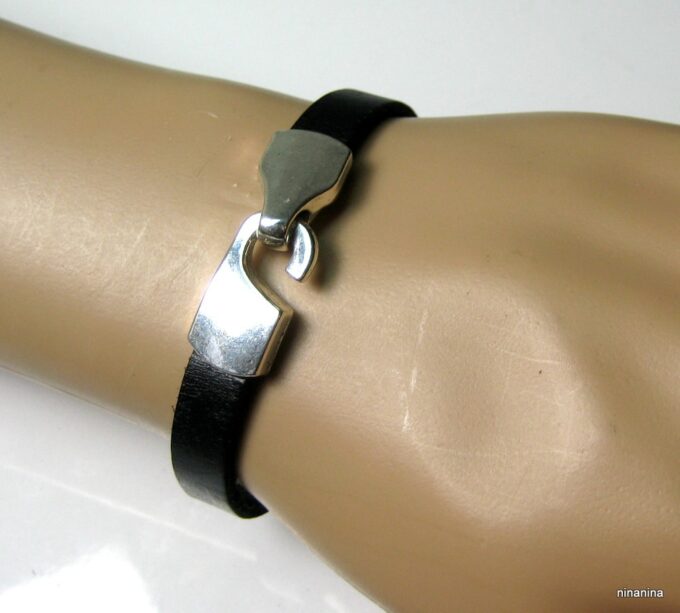 N3986o_bracelet_homme_cuir_fermoir_crochet_grave_prenom