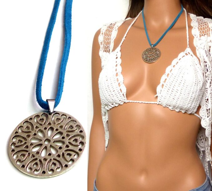 N3993BISb_Collier_cordon_daim_et_metal_argente