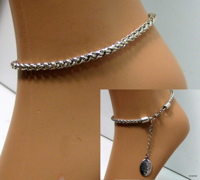 N4010d_bracelet_de_cheville_tribal_ethnic_argent