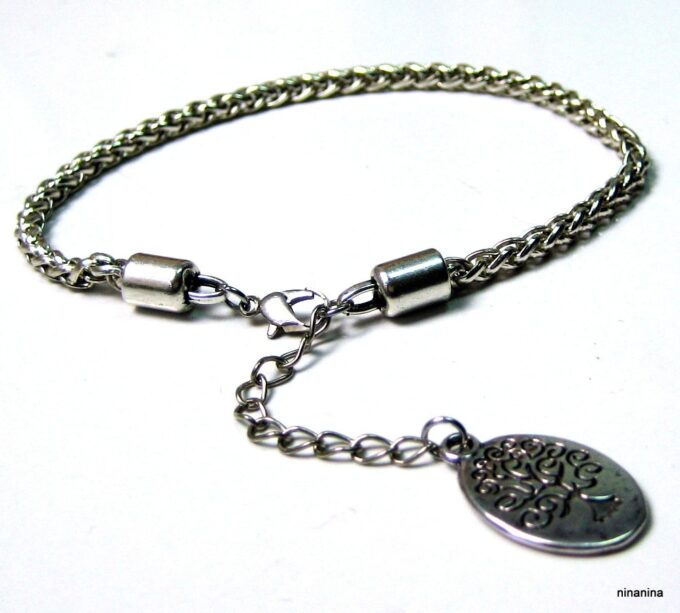 N4010i_bracelet_de_cheville_tribal_ethnic_argent