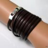 N4017e_bracelet_cuir_wrap_et_metal_argent