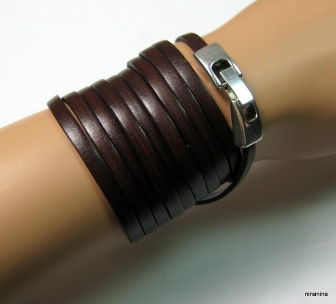 N4017h_bracelet_cuir_wrap_et_metal_argent