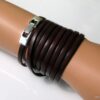 N4017i_bracelet_cuir_wrap_et_metal_argent
