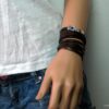 N4017n_bracelet_cuir_wrap_et_metal_argent