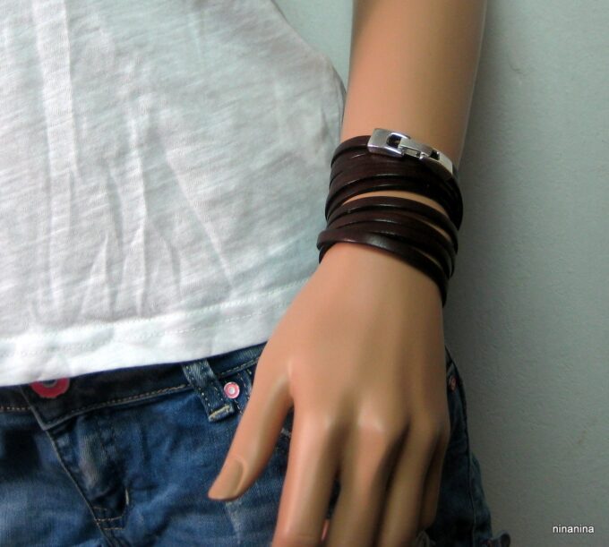 N4017n_bracelet_cuir_wrap_et_metal_argent