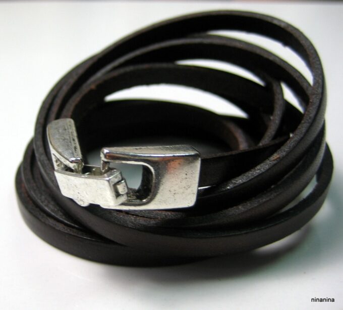 N4017p_bracelet_cuir_wrap_et_metal_argent