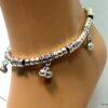 N4033g_bracelet_de_cheville_daim_et_perles_metal_argent