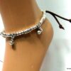 N4033m_bracelet_de_cheville_daim_et_perles_metal_argent