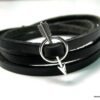 N4061j_bracelet_cuir_fleche_metal_argent