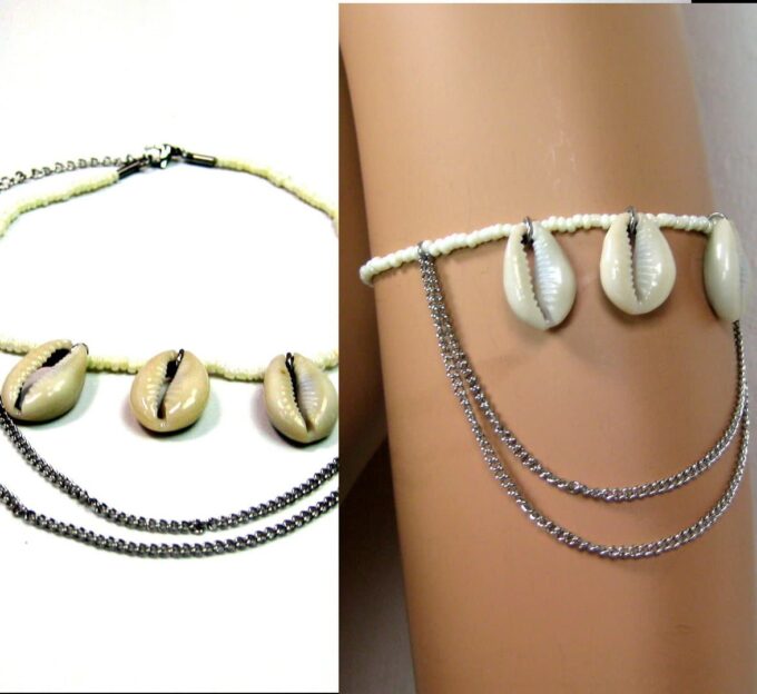 N4137_bracelet_de_biceps_coquillage_et_acier_inoxydable