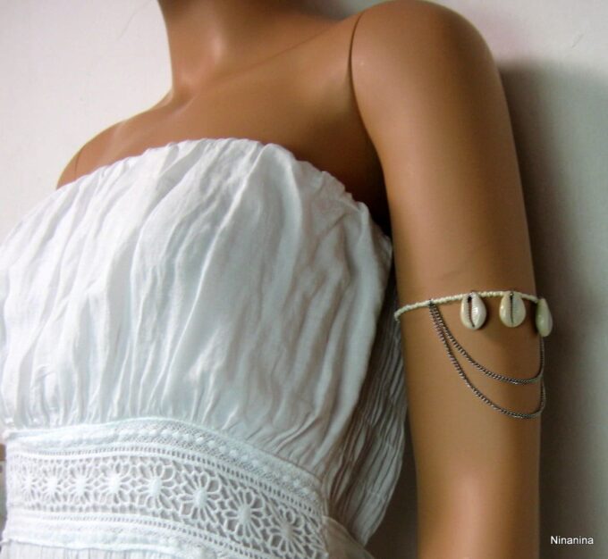 N4137l_bracelet_de_biceps_coquillage_et_acier_inoxydable