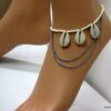 N4138j_bracelet_de_cheville_coquillage_et_acier_inoxydable