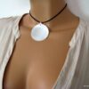 N4141e_collier_de_dos_cordon_cuir_argent_massif_nacre
