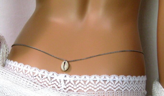 N4142c_chaine_de_taille_coquillage_et_acier_inoxydable