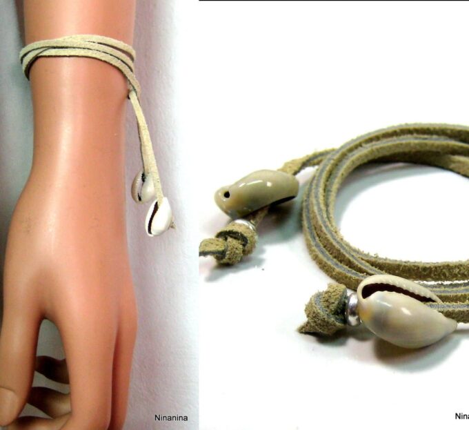 N4149c_bracelet_cordon_daim_et_coquillage_grain_de_cafe