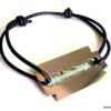 N4161B_Bracelet_homme_cordon_cuir_lame_de_rasoir_acier_inoxydable_NINANINA