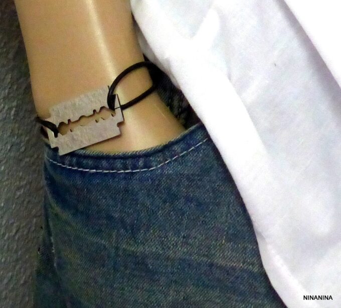 N4161C_Bracelet_homme_cordon_cuir_lame_de_rasoir_acier_inoxydable_NINANINA