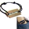 N4161_Bracelet_homme_cordon_cuir_lame_de_rasoir_acier_inoxydable_NINANINA