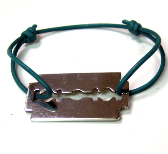 N4161a_bracelet_cordon_cuir_lame_de_rasoir