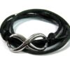 N4188_bracelet_wrap_cuir_infini_acier_inoxydable