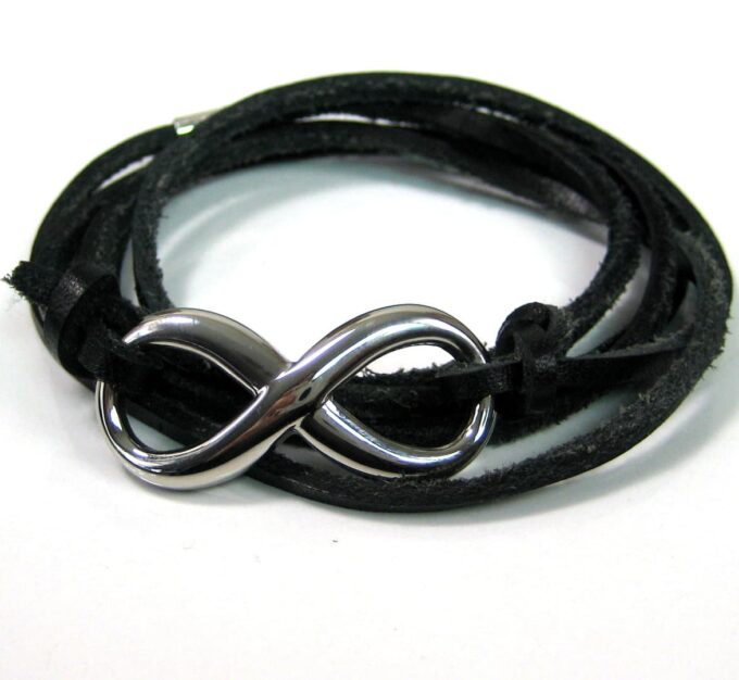 N4188e_bracelet_wrap_cuir_infini_acier_inoxydable