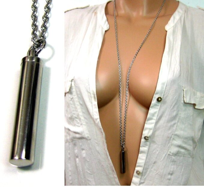 N4198f_collier_long_sautoir_porte-message_acier_inoxydable