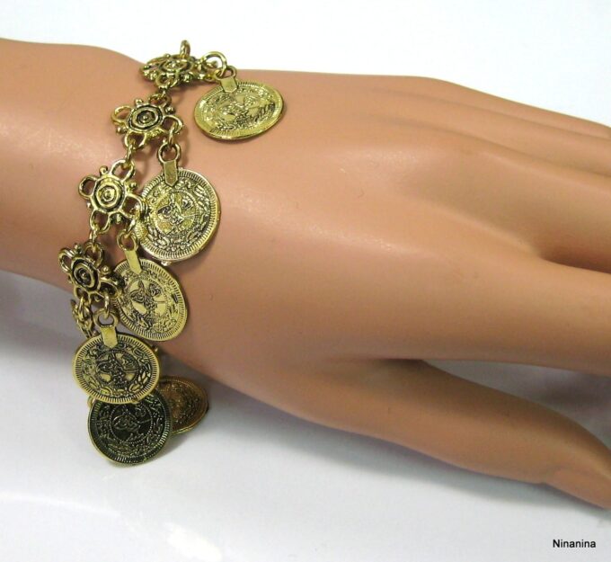 N4210d_Bracelet_tribal_pieces_metal_dore-1