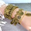 N4210terb_Bracelet_tribal_pieces_metal_dore