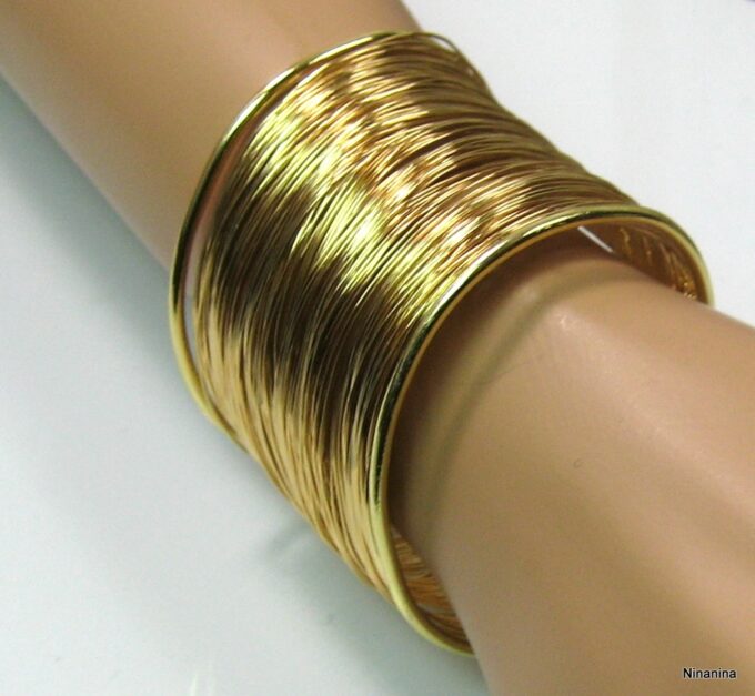 N4219d_bracelet_manchette_multilignes_metal_dore_or-1