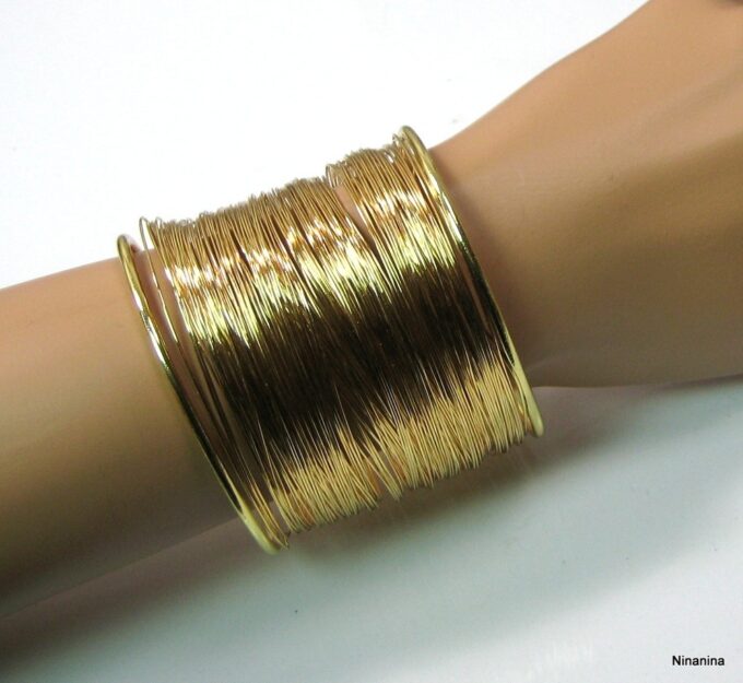 N4219e_bracelet_manchette_multilignes_metal_dore_or-1