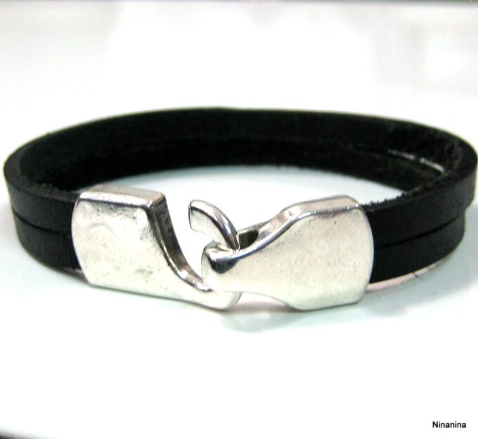 N4225b_bracelet_cuir_noir_et_fermoir_crochet