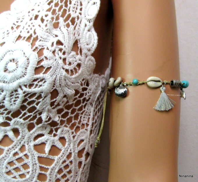 N4251c_bracelet_de_biceps_couillage_perles_turquoises