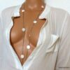 N4274a_Collier_femme_long_-_sautoir_acier_inoxydable_pendentifs_ronds_nacre_blanche_NINANINA